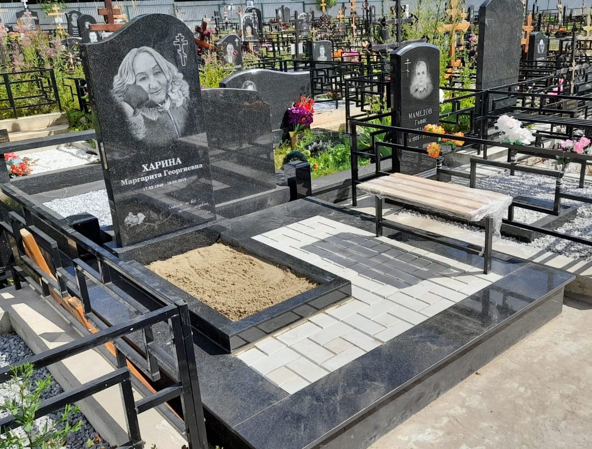 скамейка на кладбище деревянная 50101