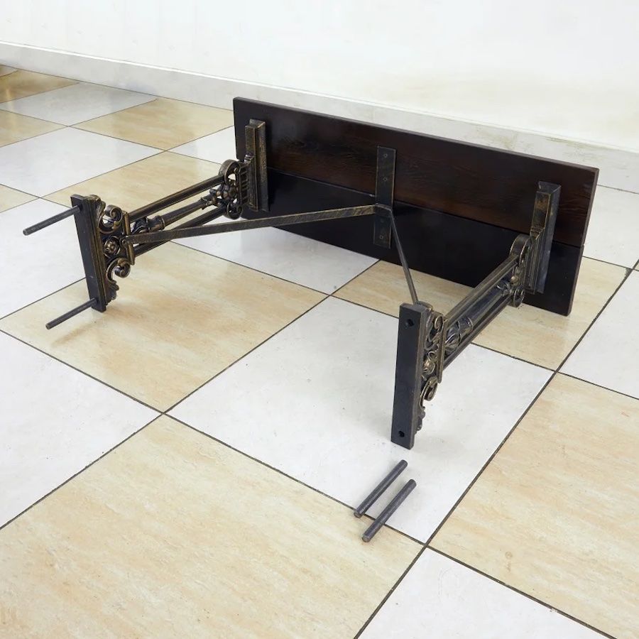 Скамейка на могилу чугунная 82970