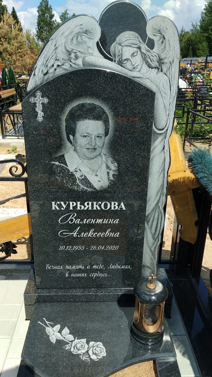 Розы на надгробный памятник 91013