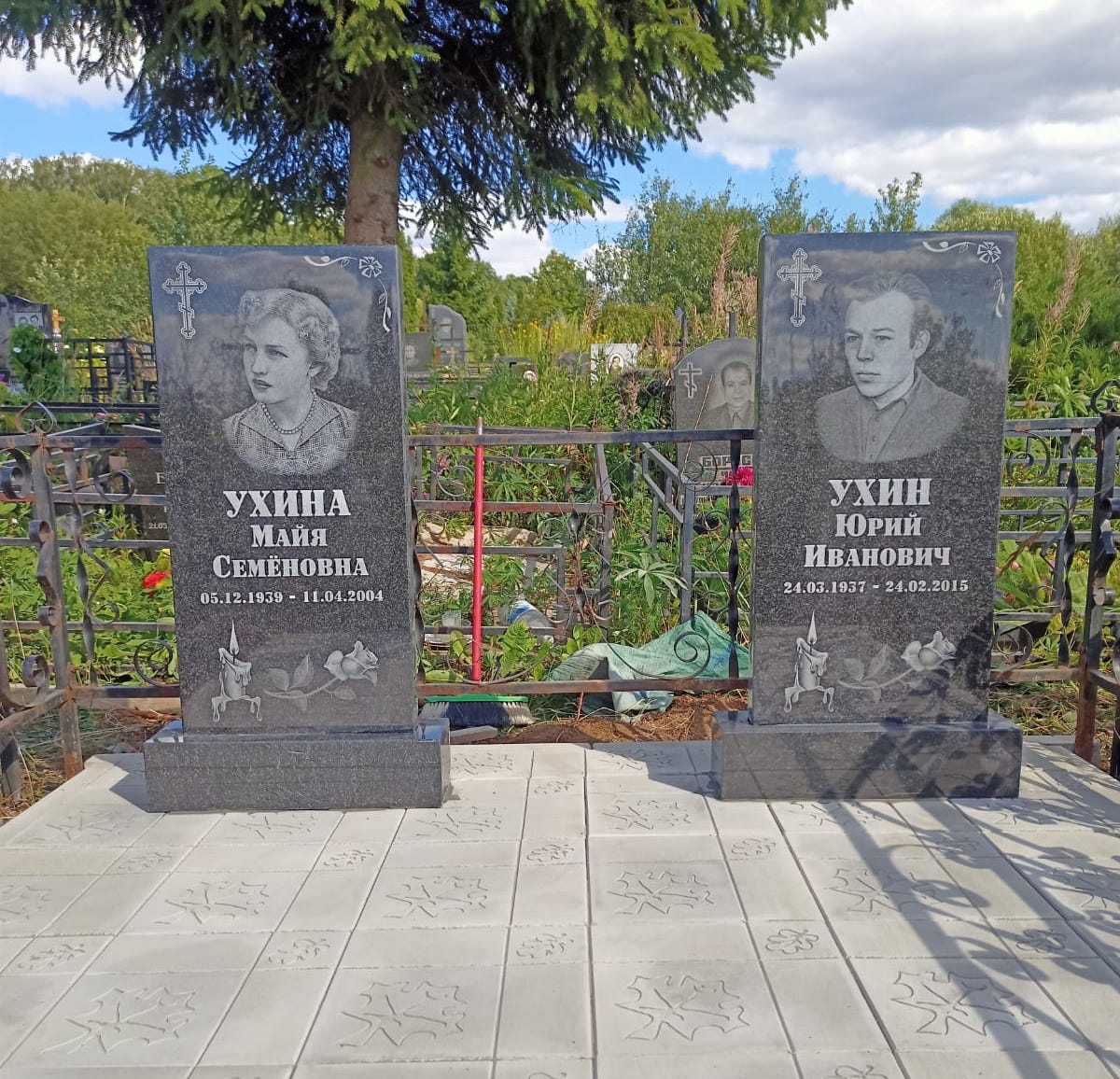 Крест для нанесения на памятник 93008