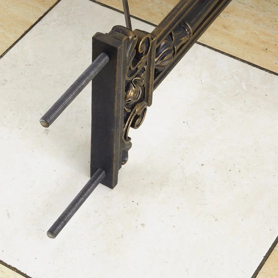 Скамейка на могилу чугунная 82970