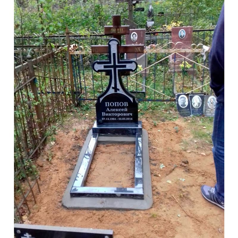 Надгробный крест православный 18401