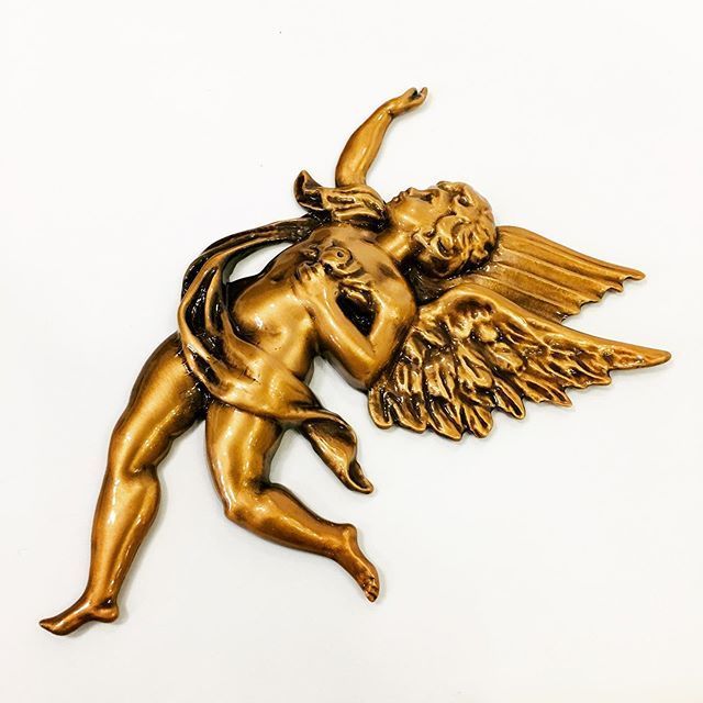 Ангелок из бронзы на памятник 82012