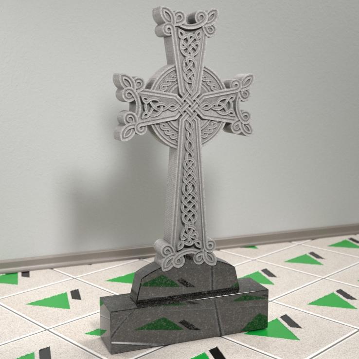 Хачкар на могилу № 18433