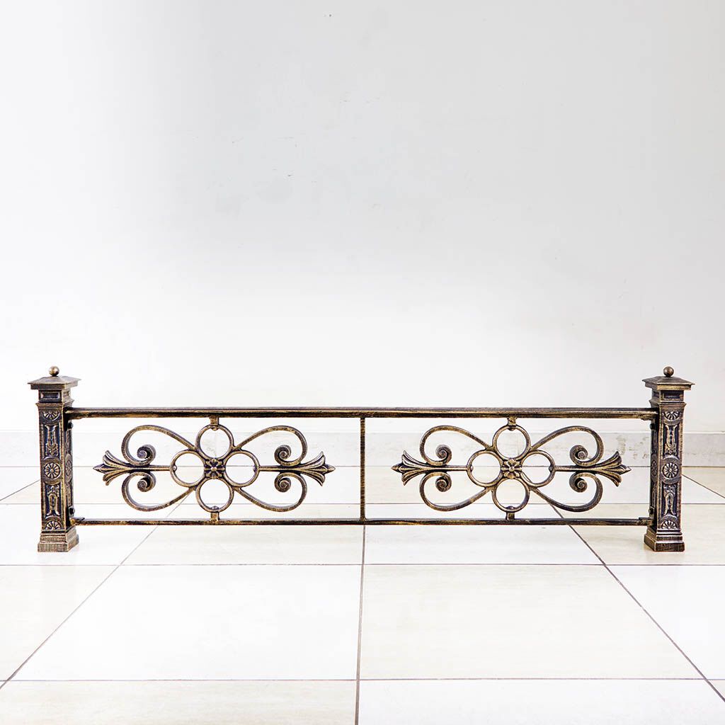 Ограда из чугуна на могилу 82924