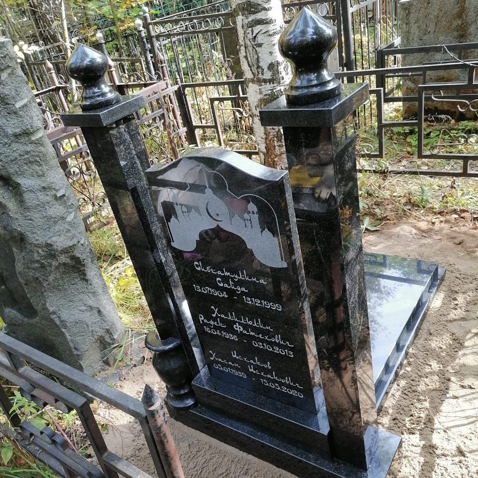 Гравировка на памятник мечеть