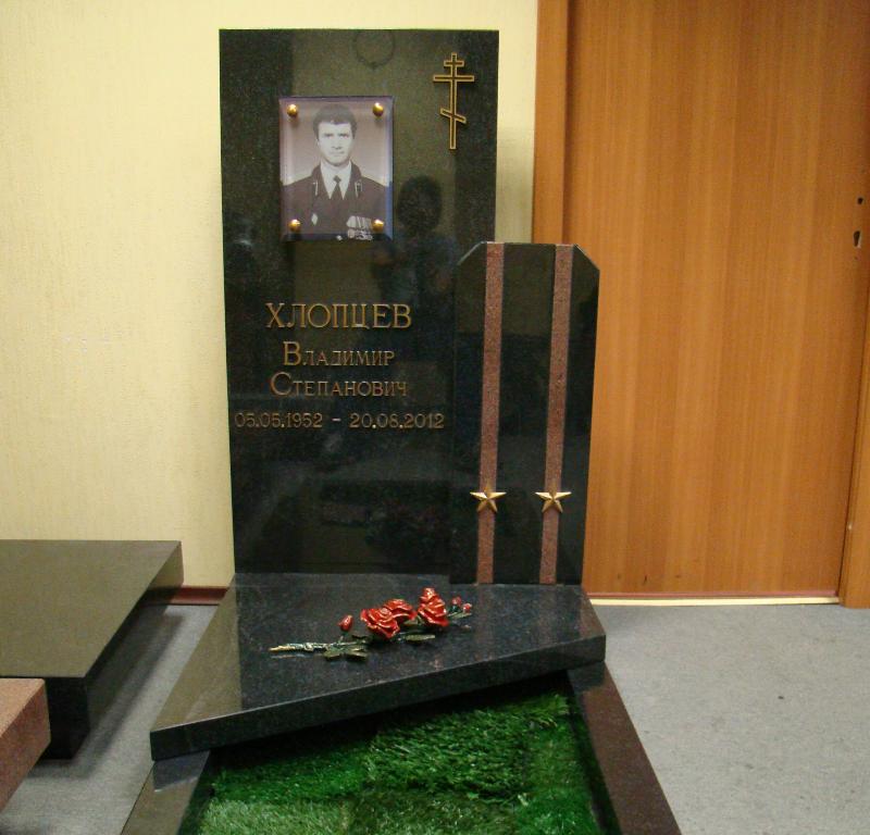 Розочка на памятник из бронзы 82042