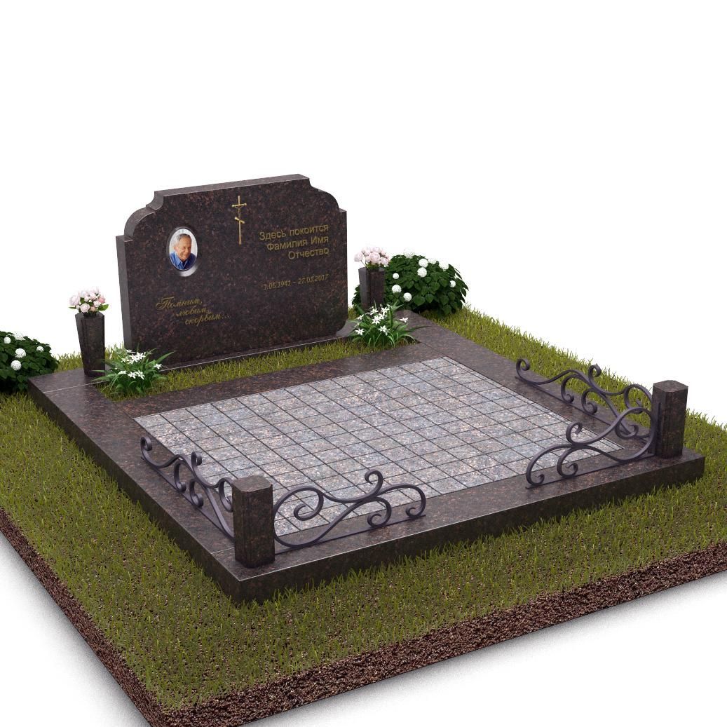 Мемориальный комплекс с брусчаткой № 18855