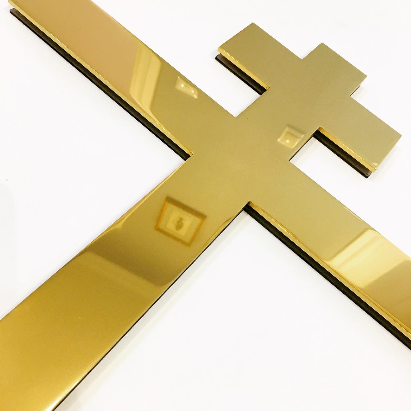 Православный крест из нержавеющей стали 83104