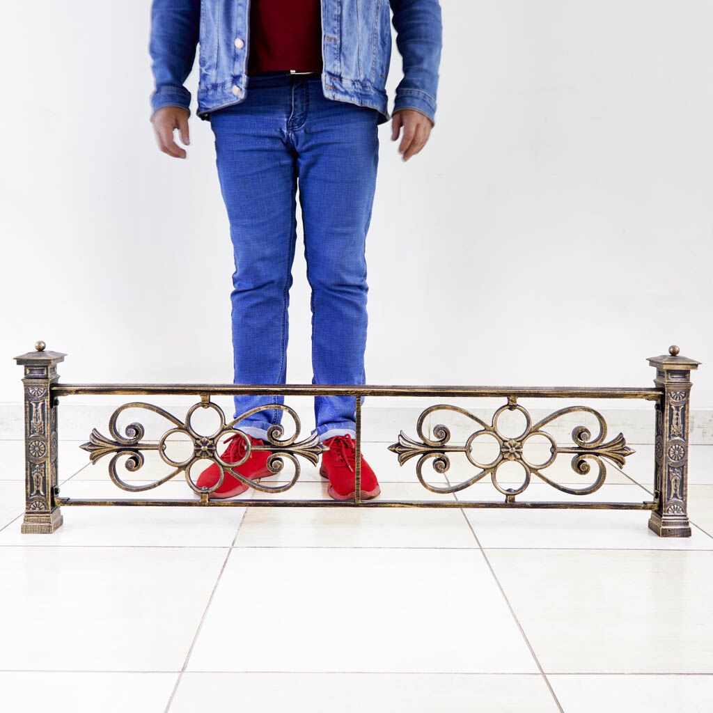 Ограда из чугуна на могилу 82924