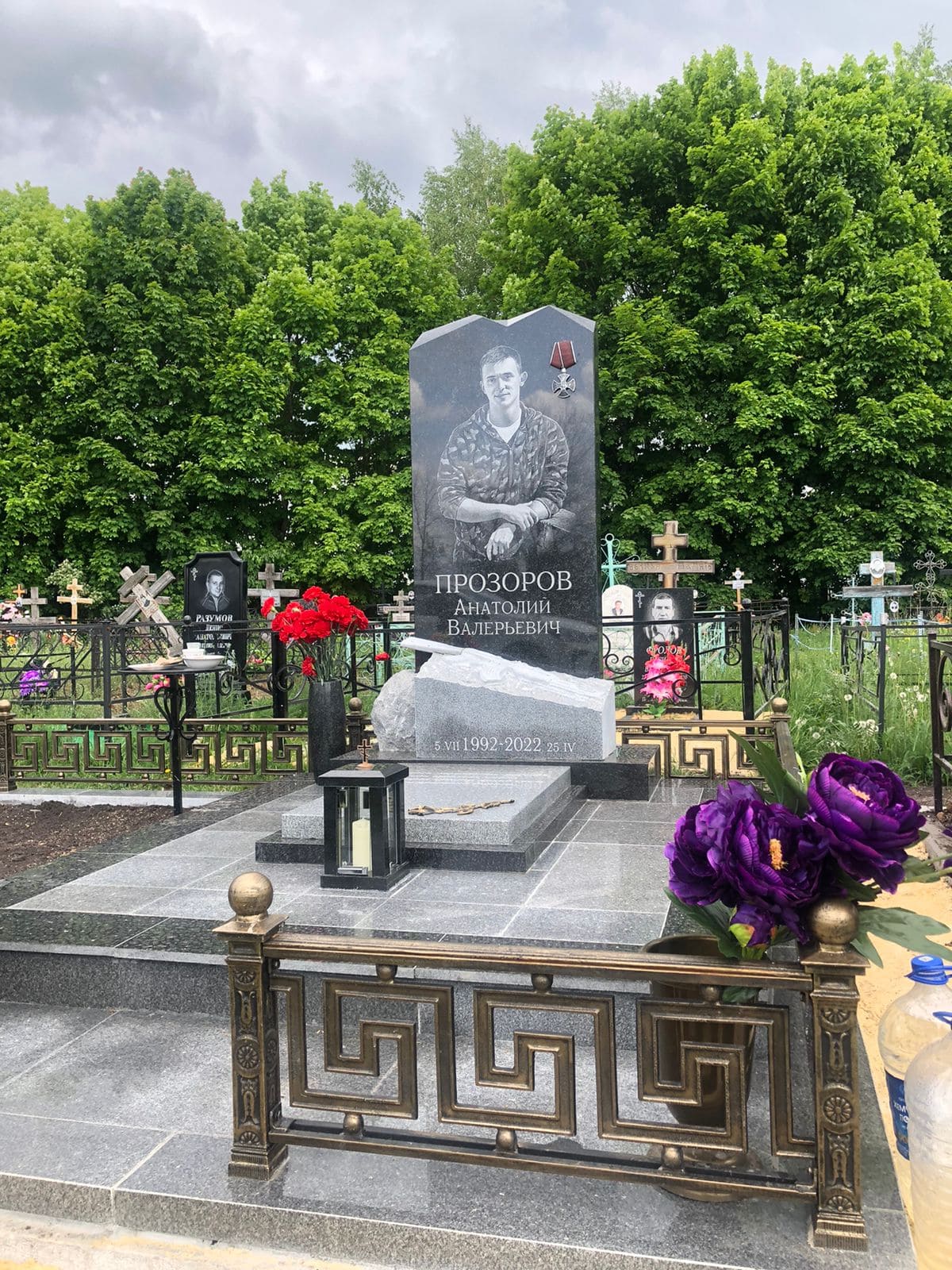 Орден мужества, крест святого Георгия 83301 на памятник