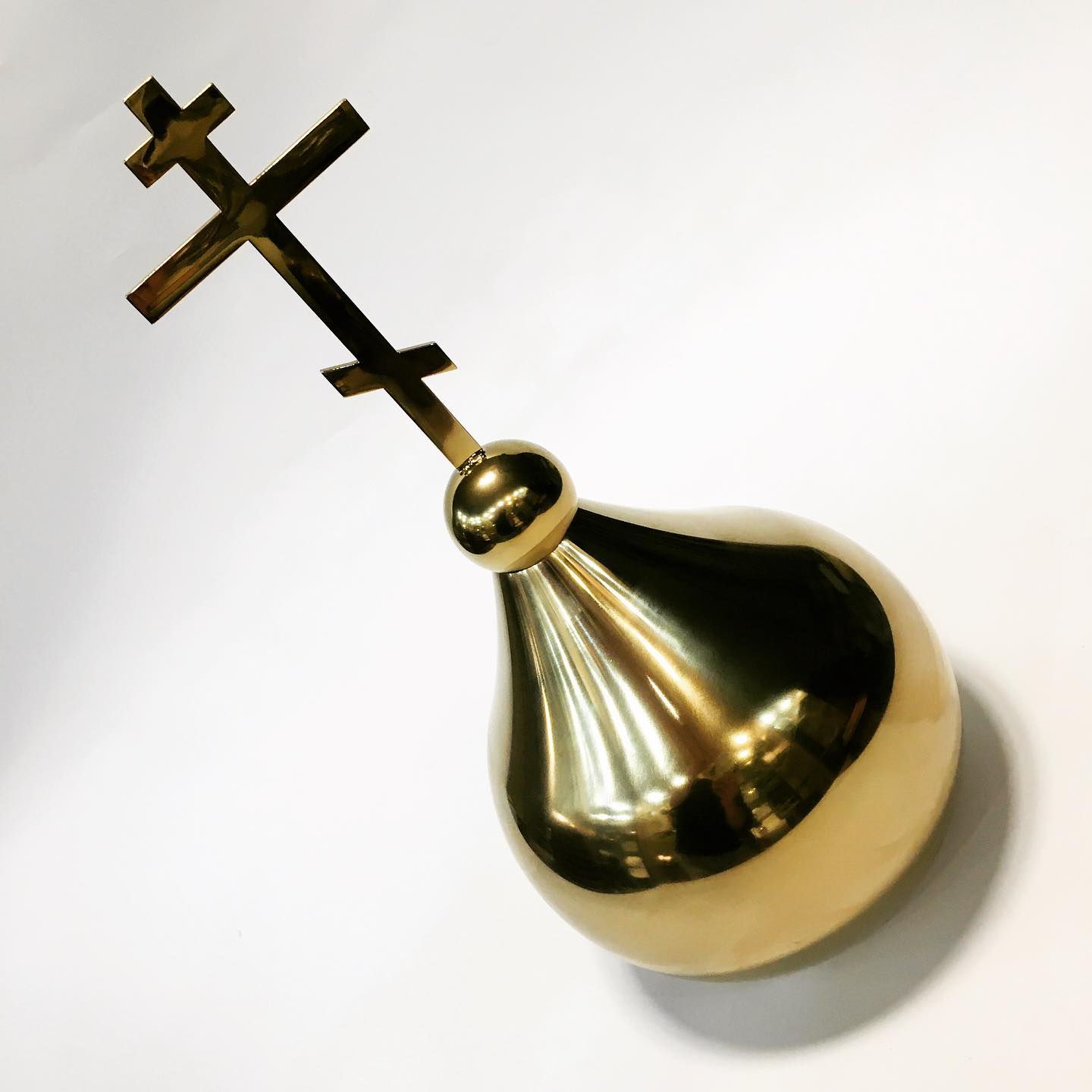 Православный крест из нержавеющей стали 83110