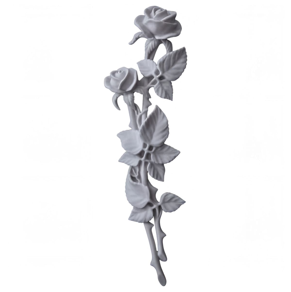 розы на памятник белые из акрила 82216