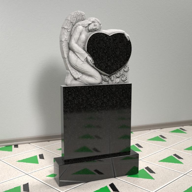 Памятник с ангелом 14129