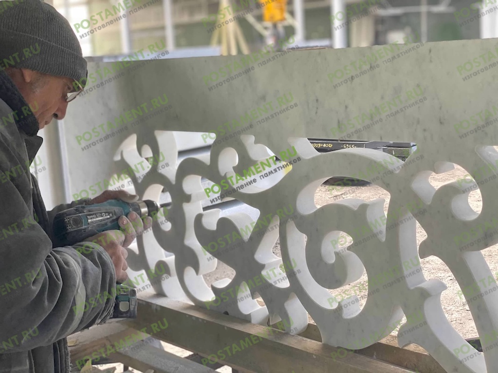 Возможности обработки мрамора Коелга