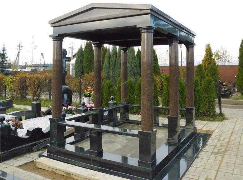 Элитный склеп из гранита