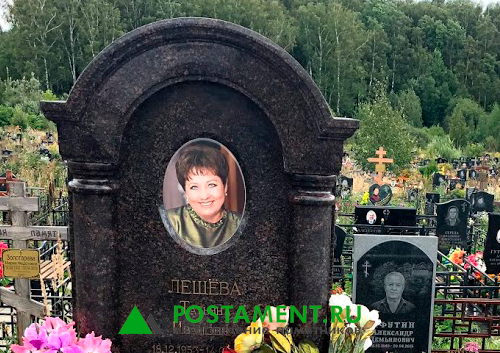 Фотоовал на памятник