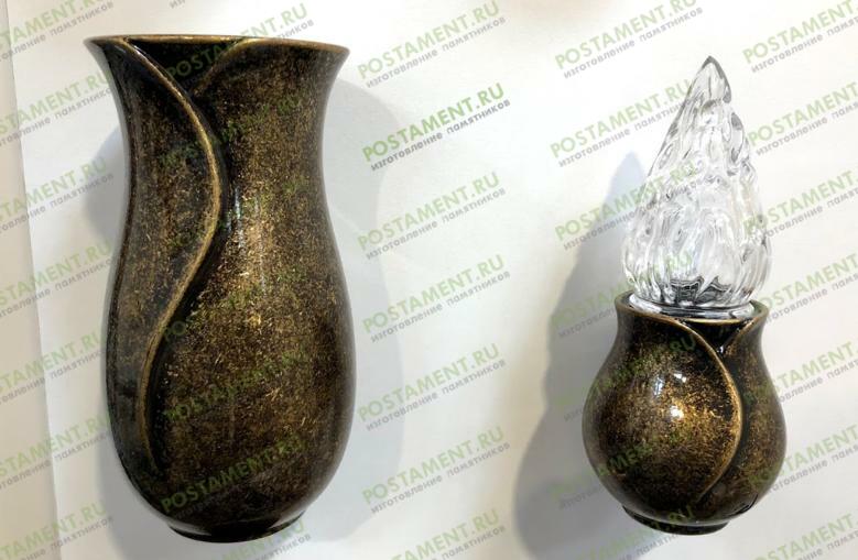 Ваза и лампада в античном стиле