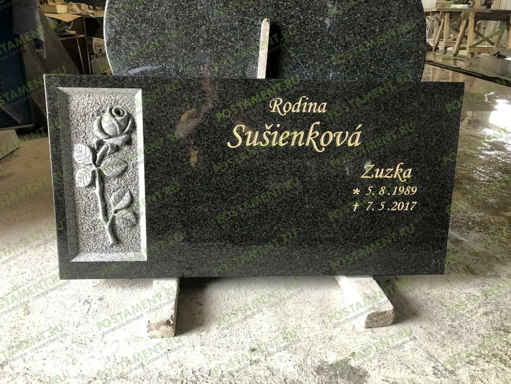 Розы из гранита бучарда и фреза