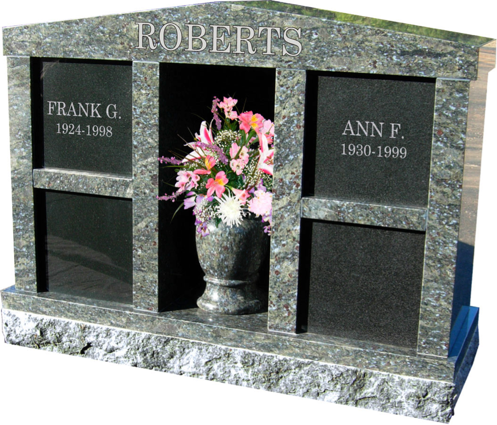 Памятник для урн на могилу