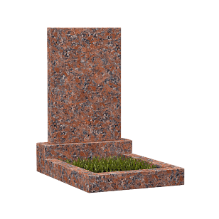 Цветники из гранита Капустинского