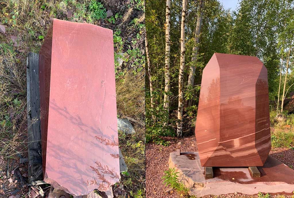 Кварцит для памятника