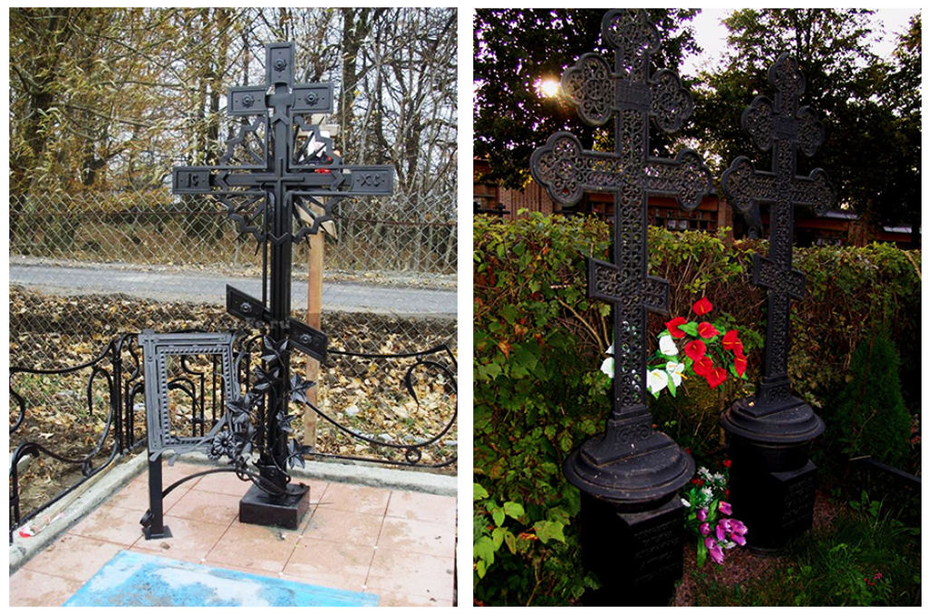 Кованые кресты фото