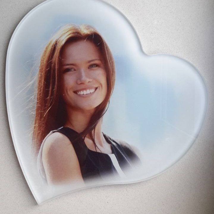 Портрет в форме сердца