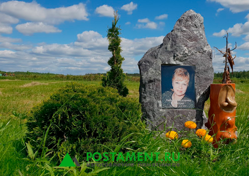 Портрет на фотокерамике на памятник