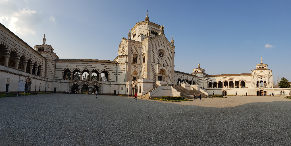 Часовня при миланском кладбище