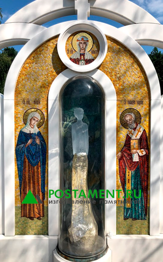 Мозаика на памятнике