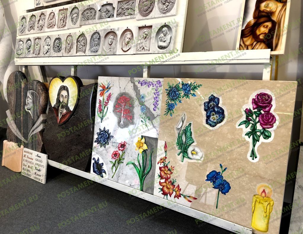 Варианты оформления стелл