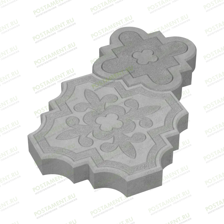 Тротуарная плитка для благоустройства захоронения 60006
