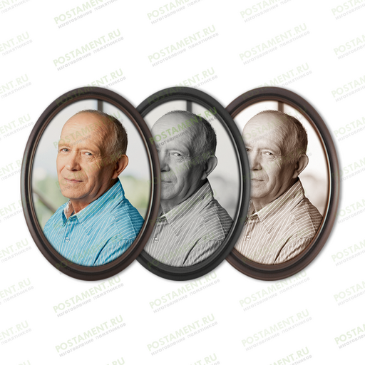 Керамический портрет на памятник 91815