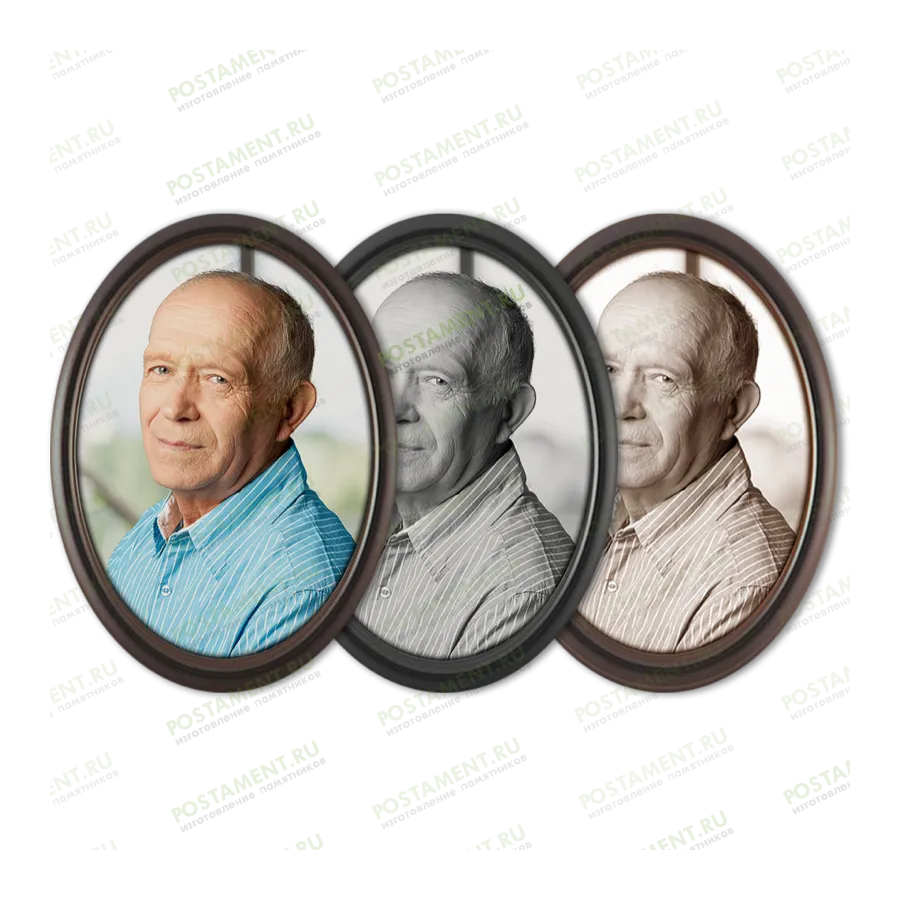 Керамический портрет на памятник 91815