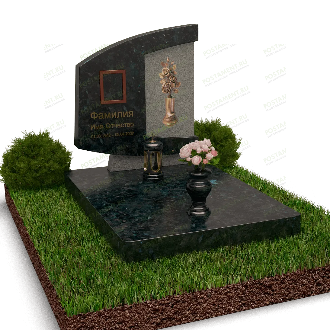 Гранитный комплекс из лабрадорита 18887