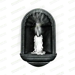 Свеча из керамики на памятник 91981