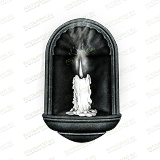 Свеча из керамики на памятник 91981