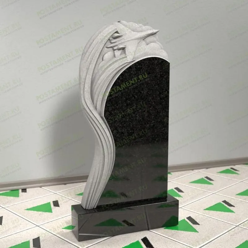 Памятник военному летчику с самолетом на могилу 13112