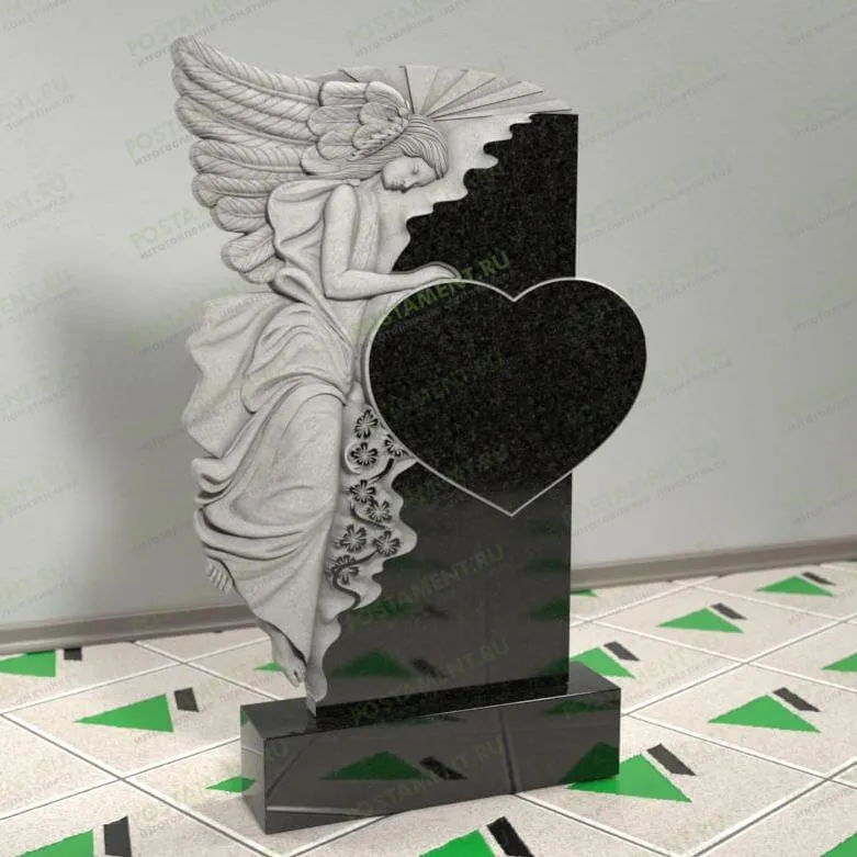 Памятник с ангелом 14366