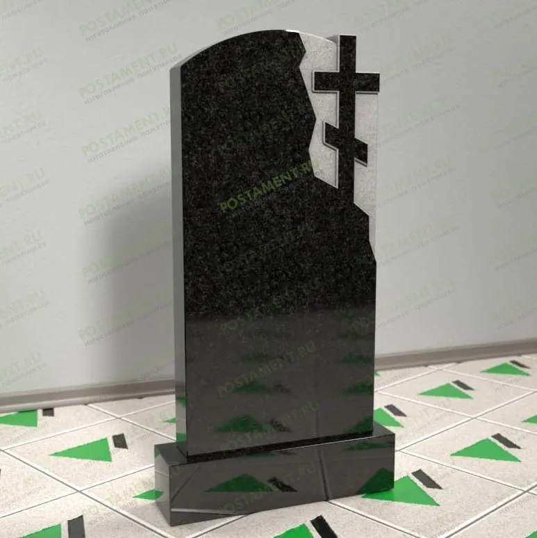 Православный памятник с крестом