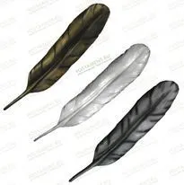 Перо акриловое 82202