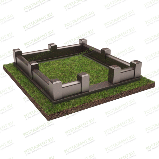 Цоколь из гранита Габбро Диабаз 22100