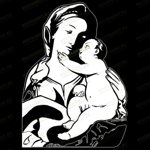 Икона Богородица на памятник 98026