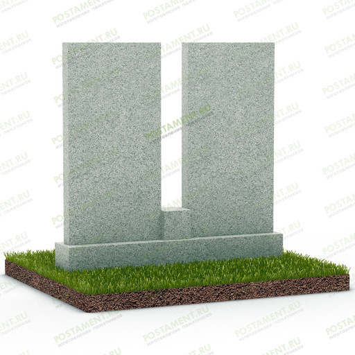 2 памятника на общей тумбе