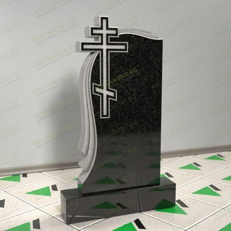 Памятник с крестом на могилу 11904