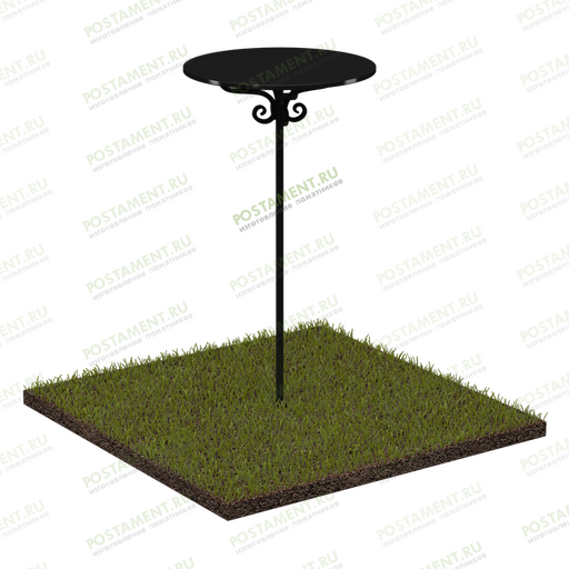 Круглый столик на кладбище 50003