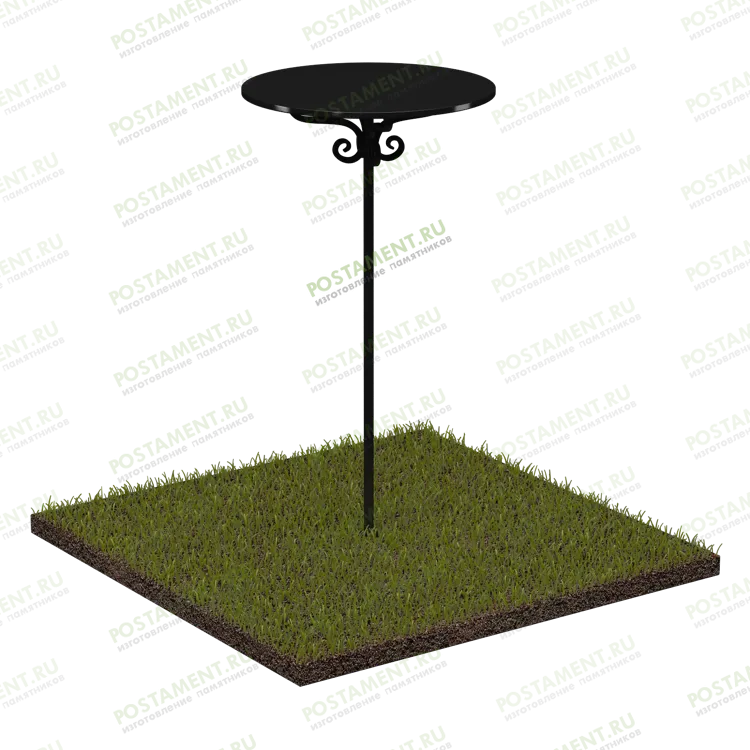Круглый столик на кладбище 50003