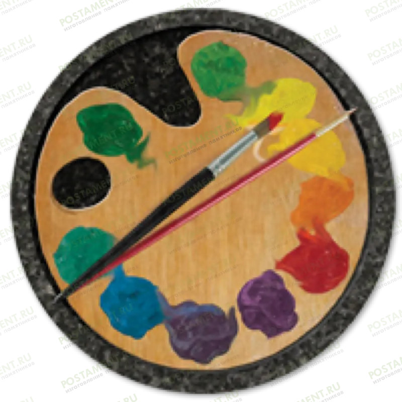 Значок для художника на памятник 91937