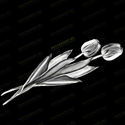 Тюльпаны на гранитный памятник 91028